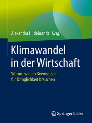 cover image of Klimawandel in der Wirtschaft